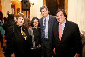 Felice Gaer, Sharon Hom, Bill Bernstein, and Harold Koh © NYU Photo Bureau: Hollenshead