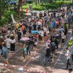 A scene from the unofficial primaries held in July 2020, which the authorities characterize as “subversion of state power” under the National Security Law. (Photo: Studio Incendo)