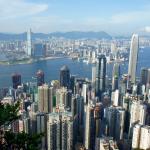  View of the Victoria Harbour from the Victoria Peak. by MK2010