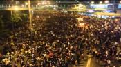 HK Protest: Trucks delivering supplies to Occupy Central